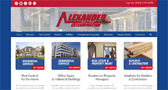 Desktop Screenshot of alexanderexterminating.com